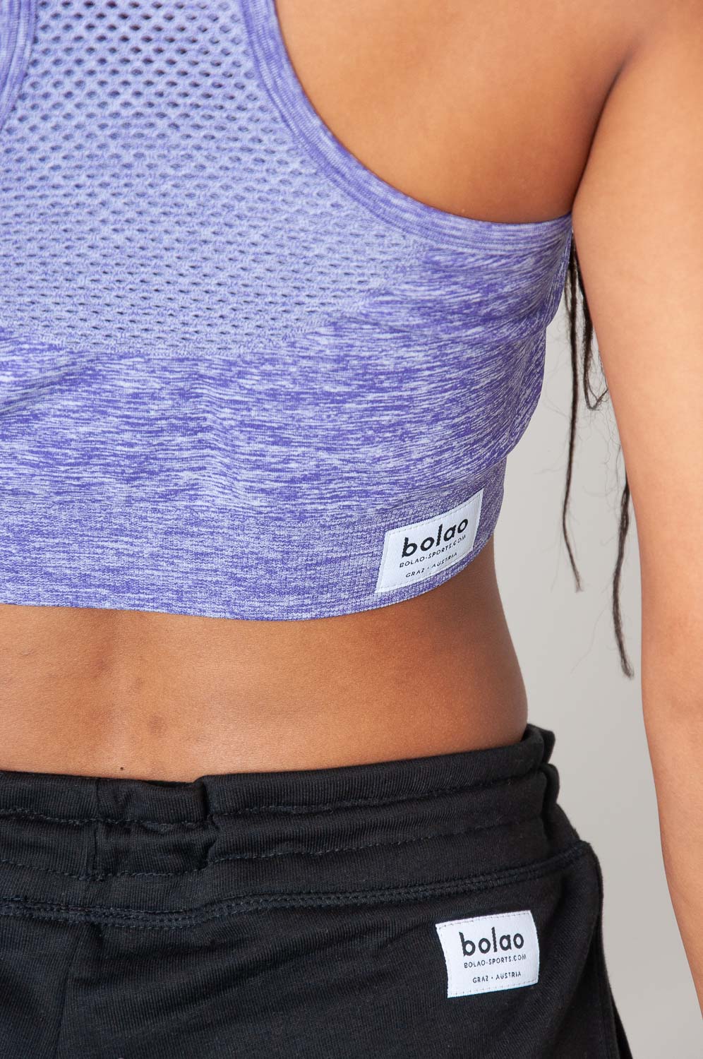 Sutiã esportivo roxo