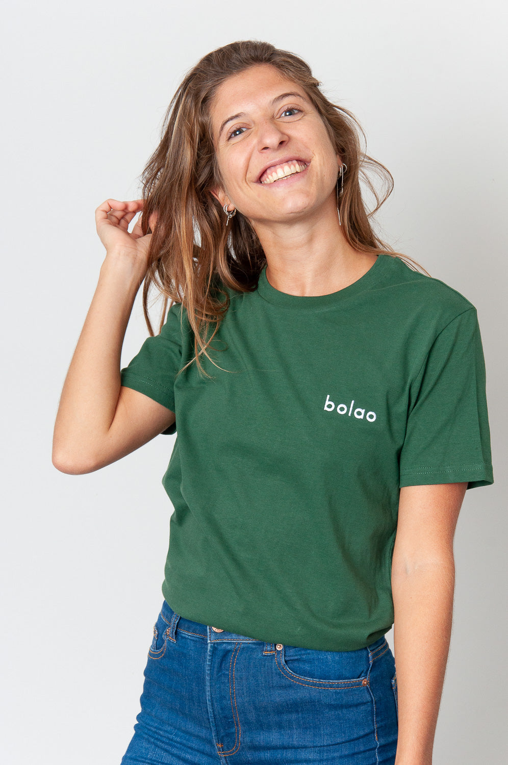 Camiseta colorida bolao