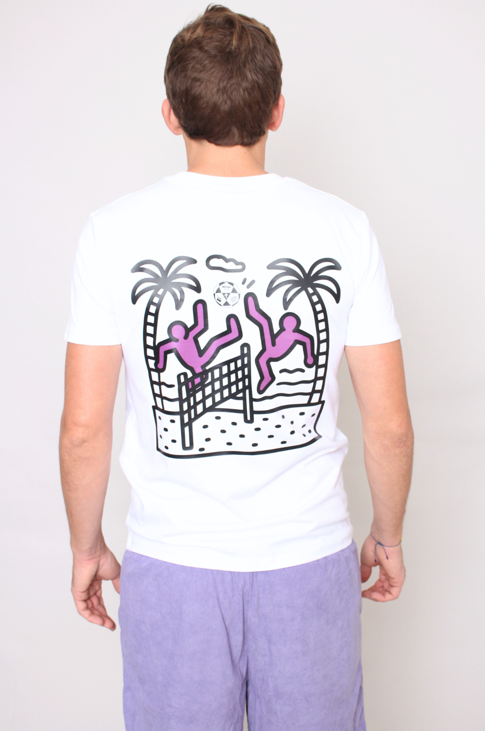 Cord Shorts  Dusty Violet