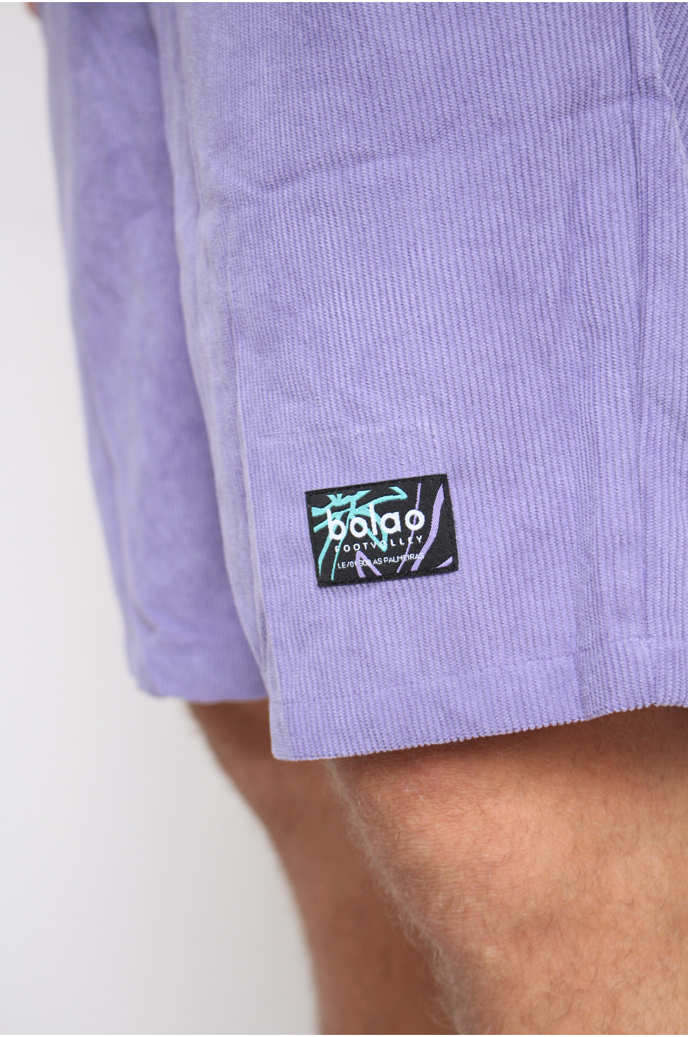 Cord Shorts  Dusty Violet