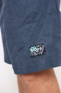 Cord Shorts Ocean Blue