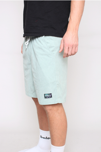 Cord Shorts Pistachio