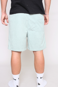 Cord Shorts Pistachio