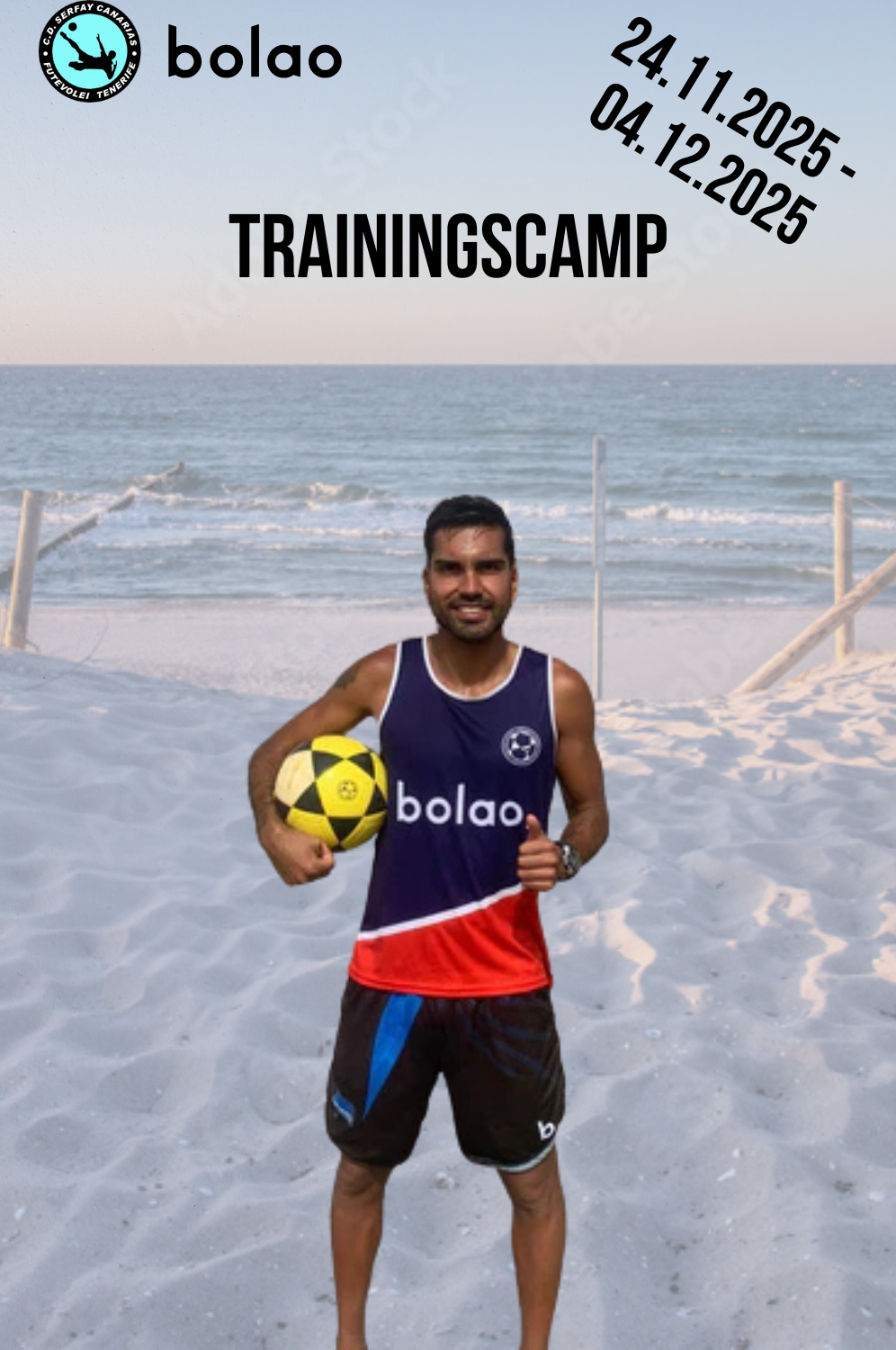 Campo de treinamento em Tenerife