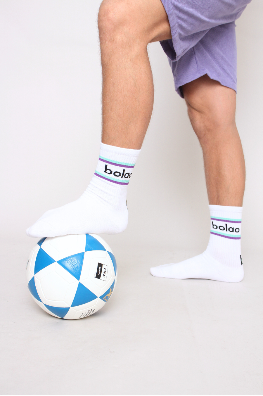 Bolao Socks Violet Wave