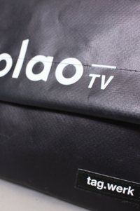 tag.werk. 100% recycled bag