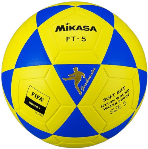 MIKASA Footvolley Ball FT-5 yellow blue